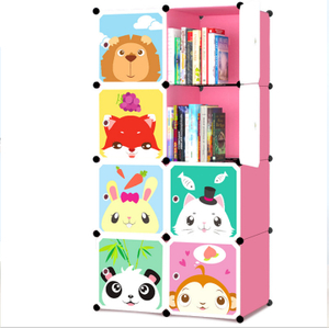 Cheap 8 Cube Storage Unit Toy Organizer Storage Wardrobe