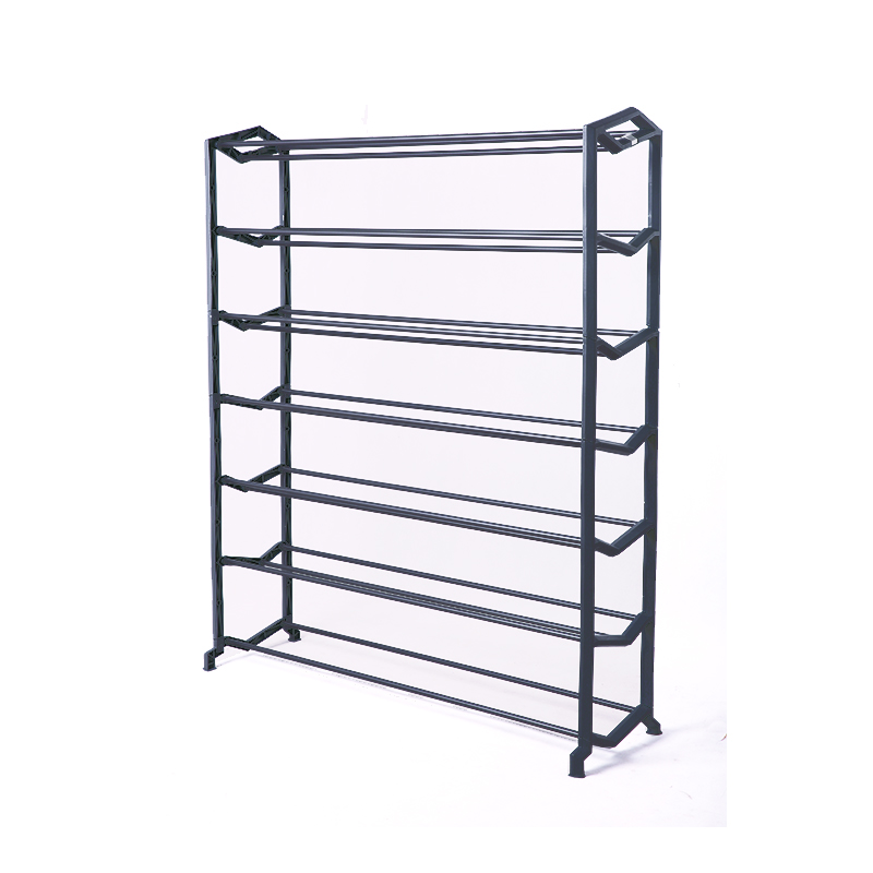 3/4/5/7/10 Tier Extendable Open Space Stainless Steel Shoe Rack for Any Foyer Or Entryway